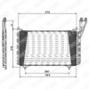 DELPHI TSP0225158 Condenser, air conditioning